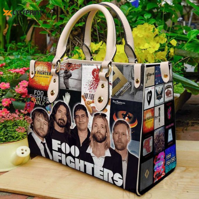 Foo Fighters 1 Leather Handbag 2
