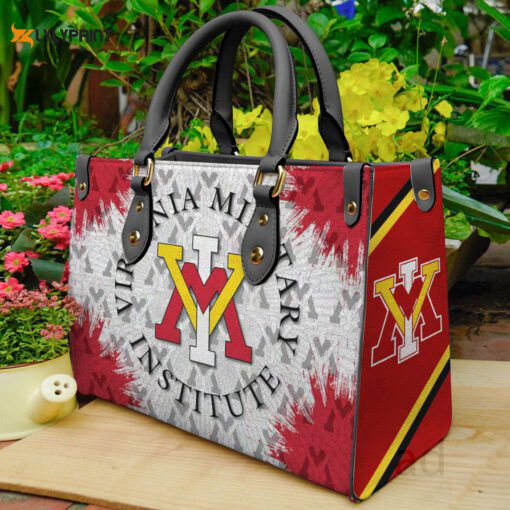 VMI Keydets Leather Handbag VMI Keydets Leather Handbag