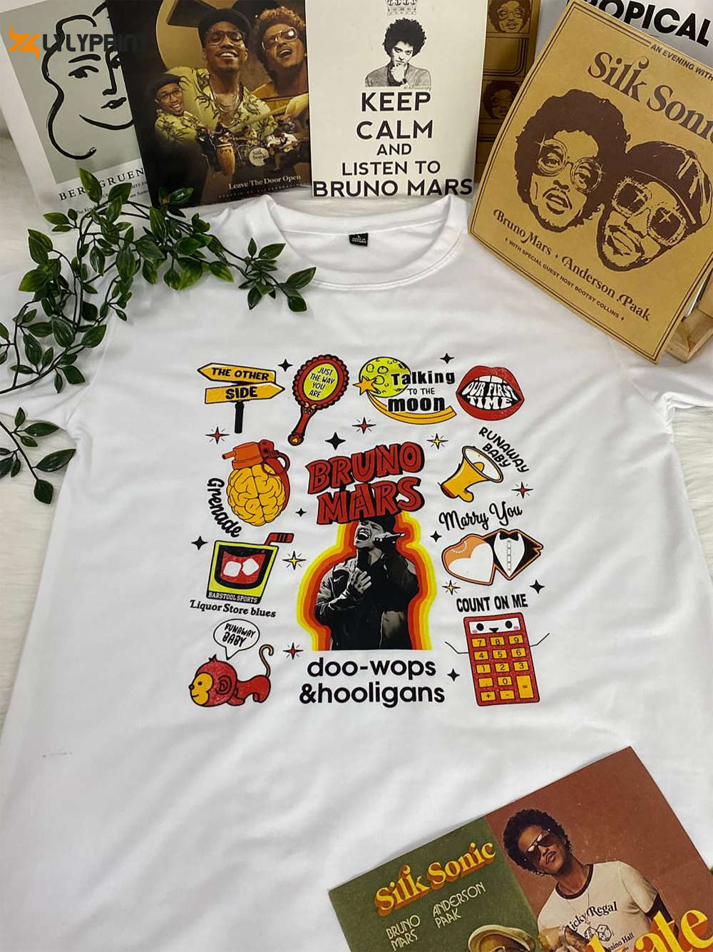 Bruno Mars Doo-Wops & Hooligans Album Shirt, Bruno Mars Merch Shirt Bruno Mars Doo-Wops & Hooligans Album Shirt, Bruno Mars Merch Shirt