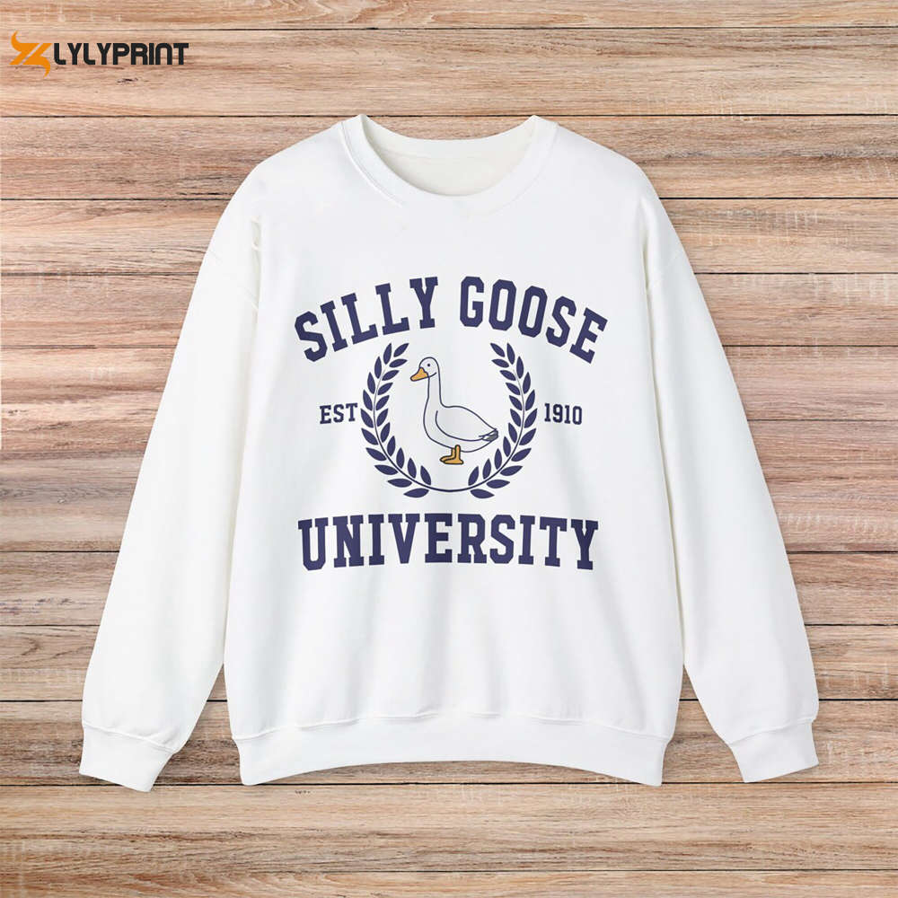 Silly Goose University Unisex Crewneck Sweatshirt Silly Goose University Unisex Crewneck Sweatshirt
