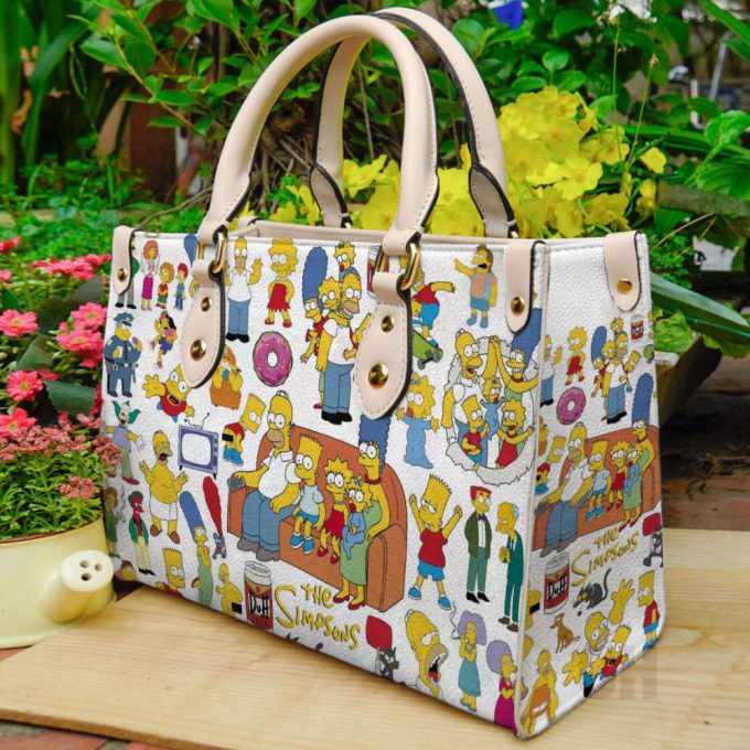 The Simpsons Leather Bag for Women Gift