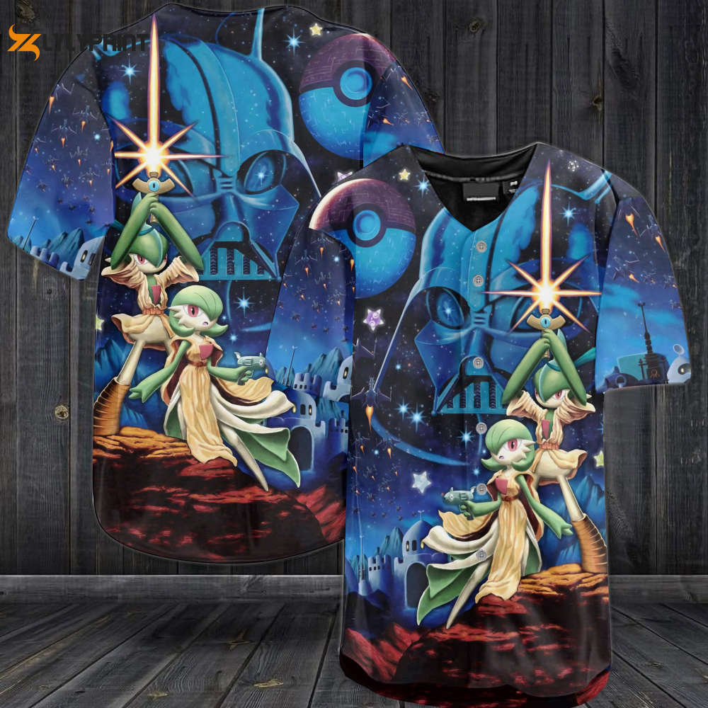 Gardevoir All Over Print 3D Baseball Jersey – Gift for Men Women Gardevoir All Over Print 3D Baseball Jersey – Gift for Men Women