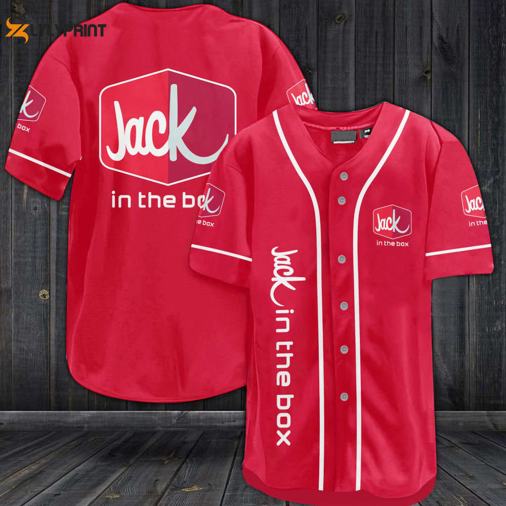 Jack In The Box Baseball Jersey Jack In The Box Baseball Jersey