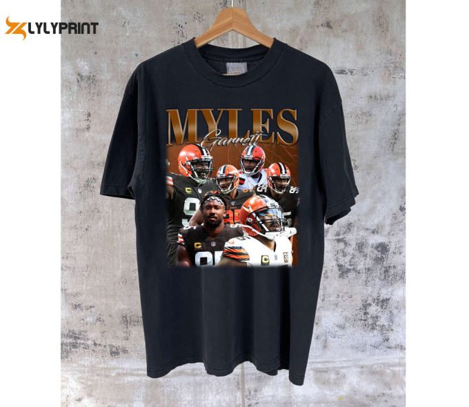 Myles Garrett T-Shirt: Stylish Football Fan Apparel & Sports Gift