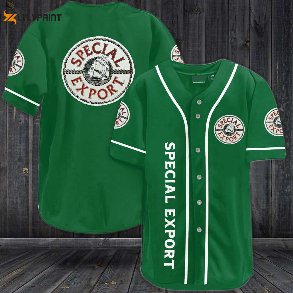 Special Export All Over Print Unisex Baseball Jersey Special Export All Over Print Unisex Baseball Jersey