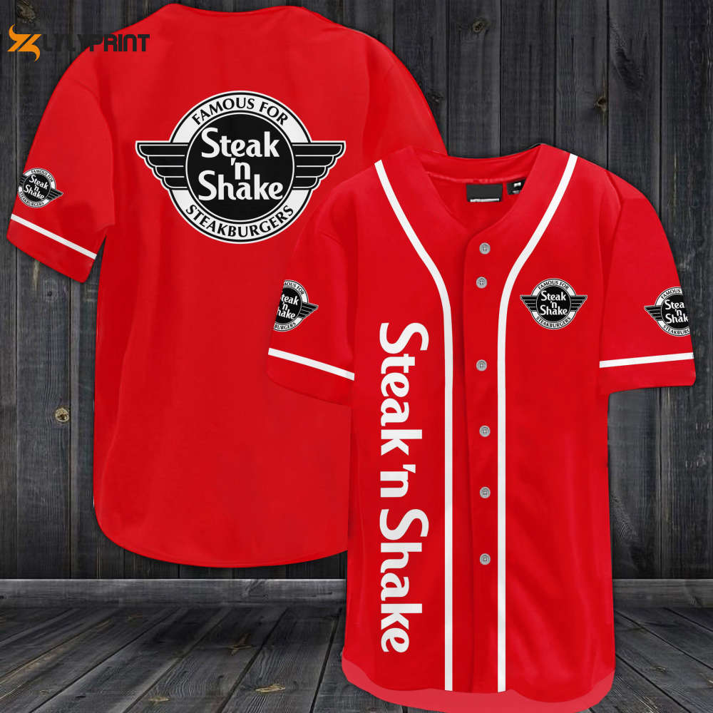 Steak ‘n Shake Baseball Jersey Steak ‘n Shake Baseball Jersey
