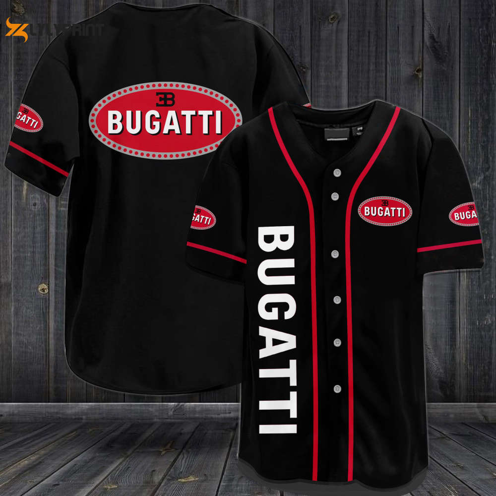 Bugatti Baseball Jersey Bugatti Baseball Jersey